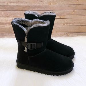 UGG Bailey Buckle Cali Collage Boots In Black
